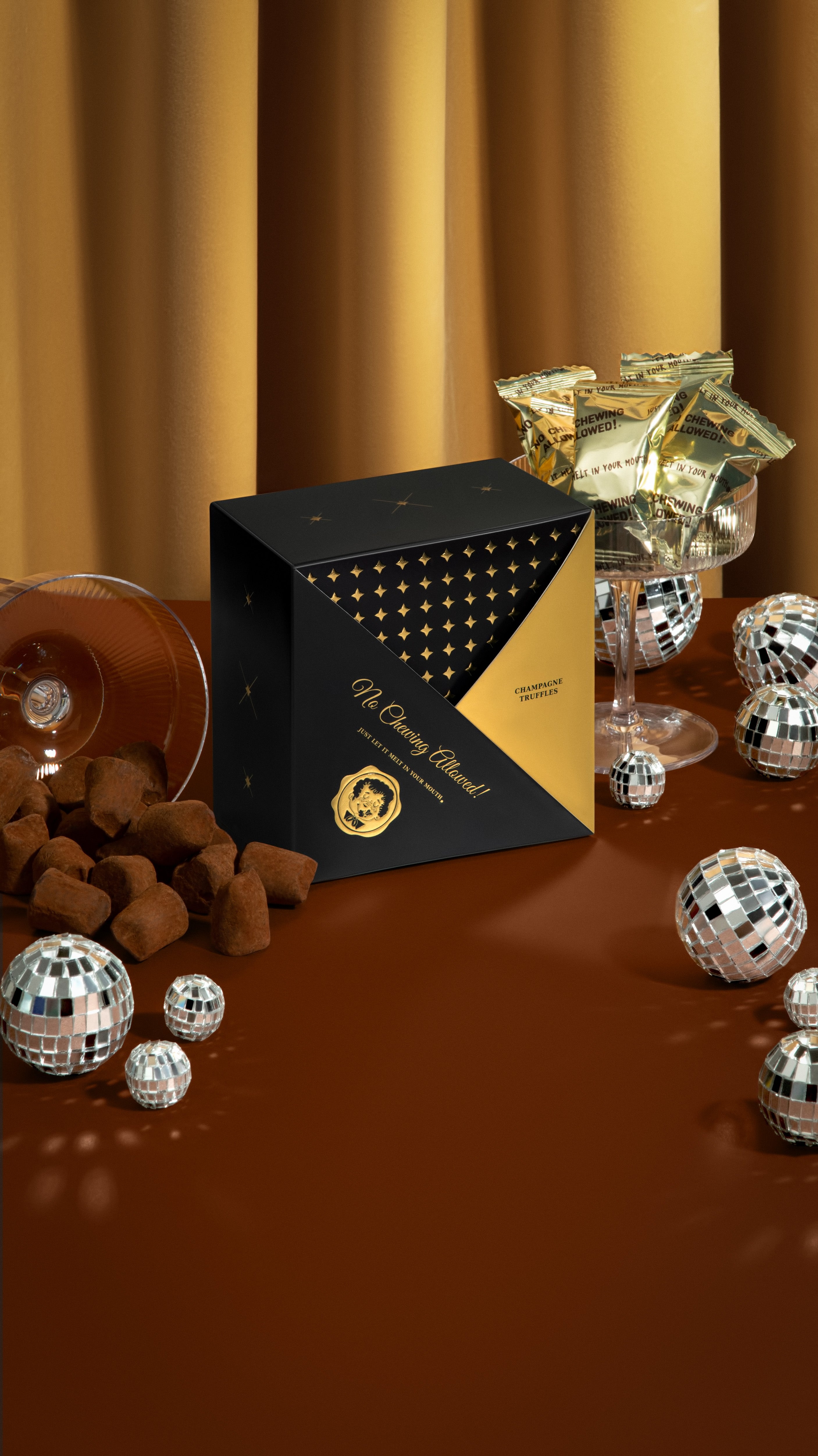 Champagne Truffles - Limited Edition – No Chewing Allowed!