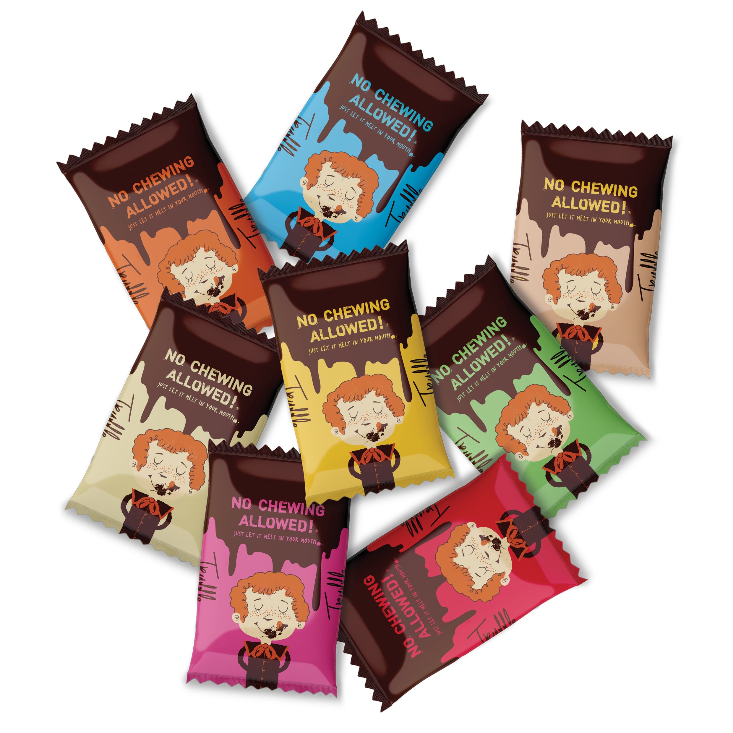 Individually Wrapped Truffles – No Chewing Allowed!