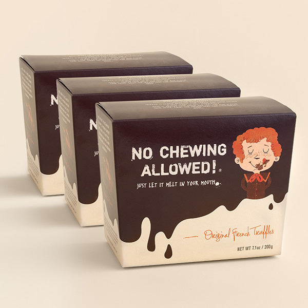 3 Ballotin Boxes Bundle – No Chewing Allowed!